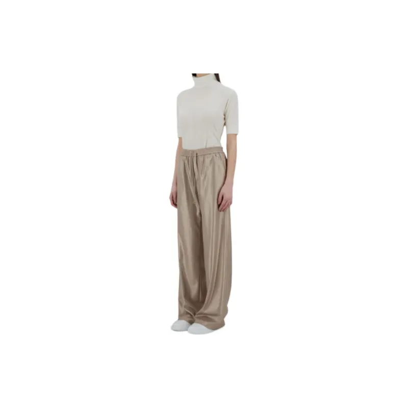 HERNO Drawstring Laminated Trousers-6