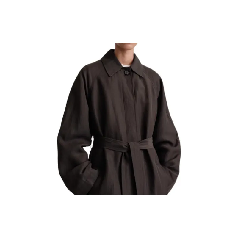 TOTEME Single breasted Calf length Coat-4