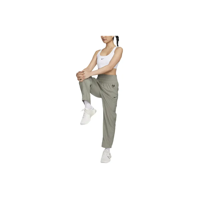 Nike Dri Fit One Knitted Sweatpants Women's Dark Plaster-2