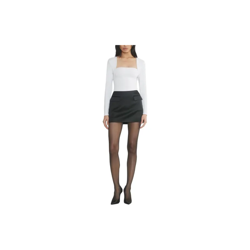 ARITZIA Contour Shrug Cropped Coats Women's White/White-1