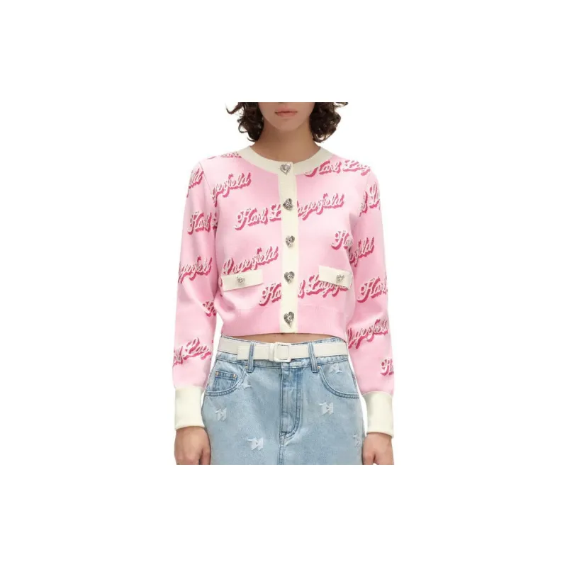 KARL LAGERFELD SS24 Knitwear Women's Pink-3