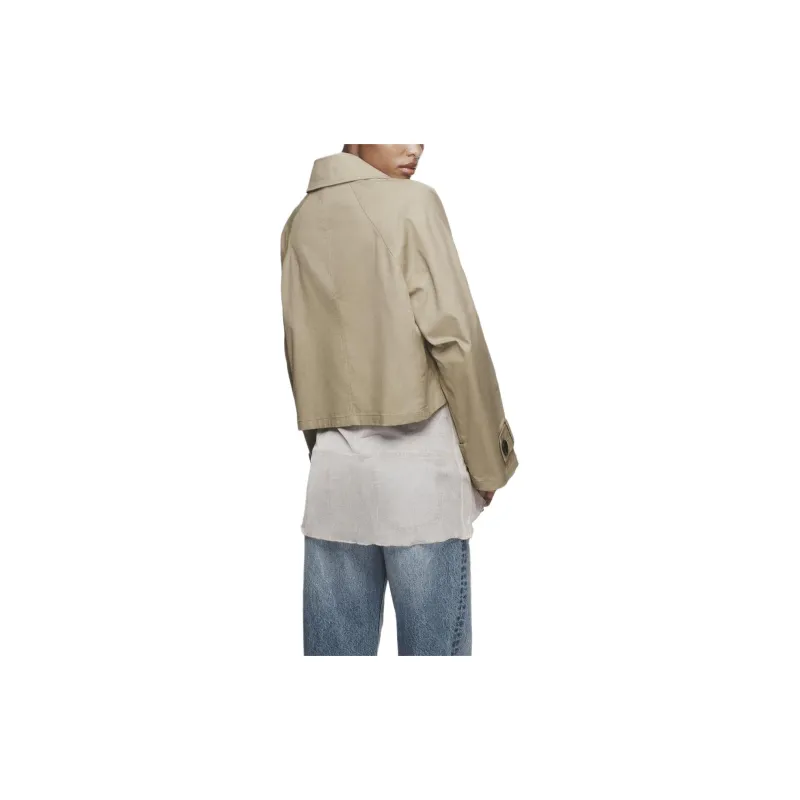 ZARA Jackets Coats Women's Beige-2