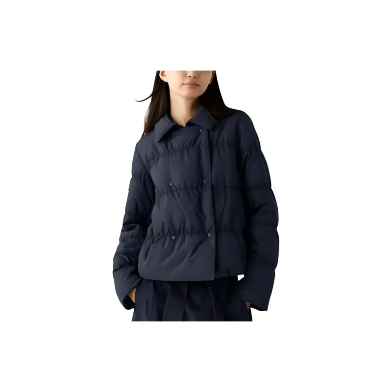 UNIQLO C Collection Down Jacket Women's Navy-1