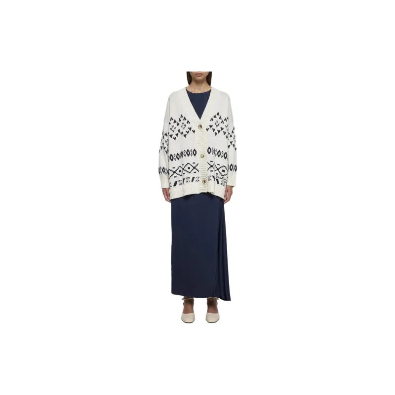 WEEKEND MaxMara Acacia Oversized Knitted Cardigan-1