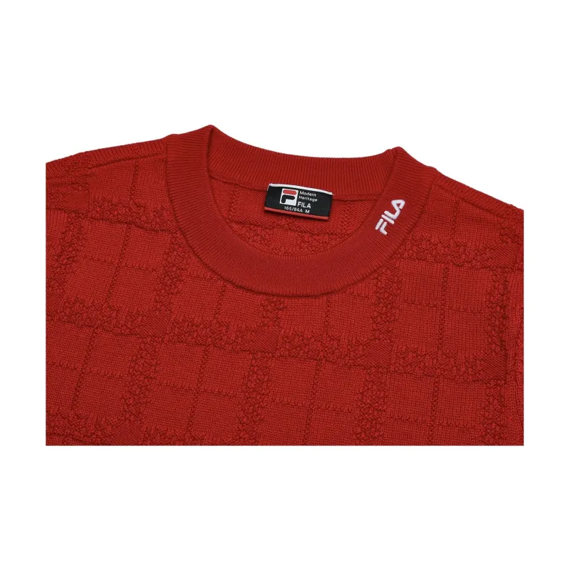 FILA Sweater Women's Light Raspberry Red-4