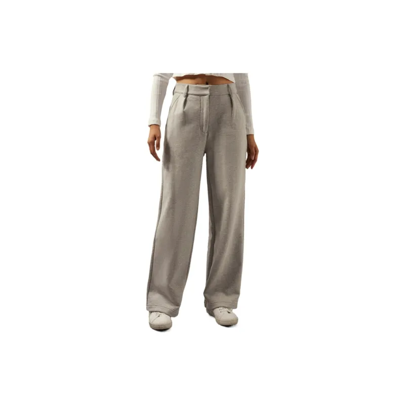 CALVIN KLEIN Casual Pants Women's Pearl Gray-3