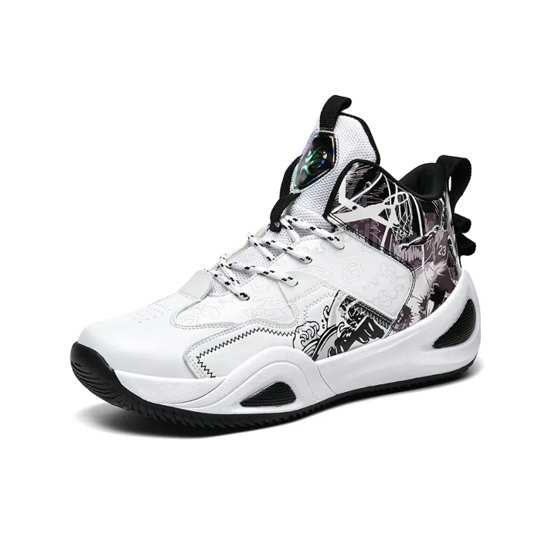 MUSHILANDI Cushioning Balance Mid Top Basketball Shoes Unisex-10