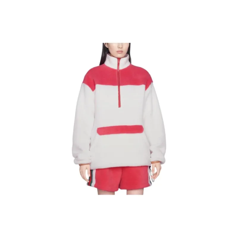 GUCCI X The North Face Sweatshirt Off White/Dark Pink-4