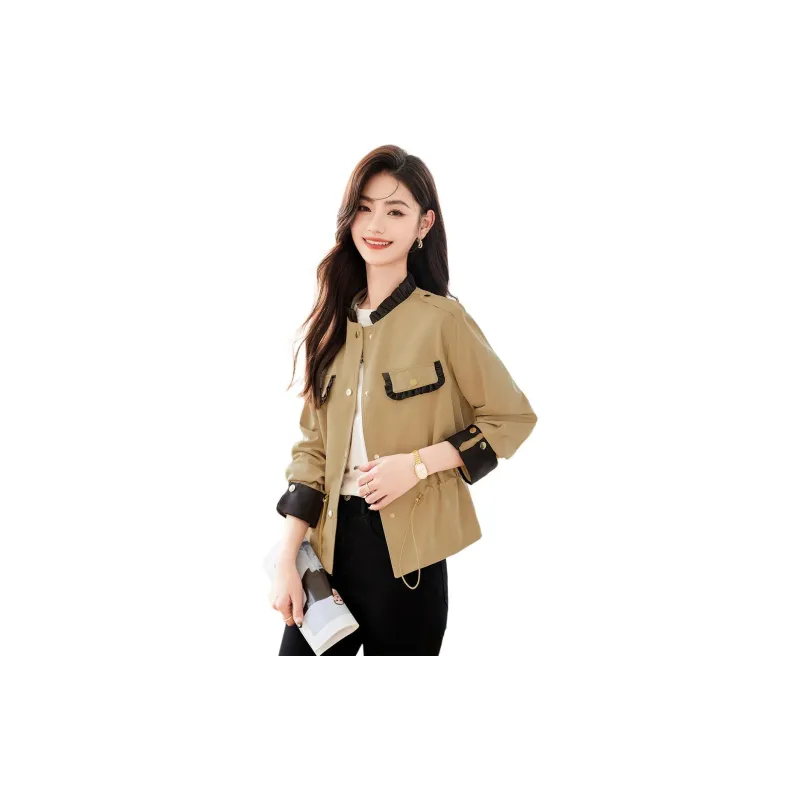 Like The Age Of Water Jackets & Coats Women's Khaki-1