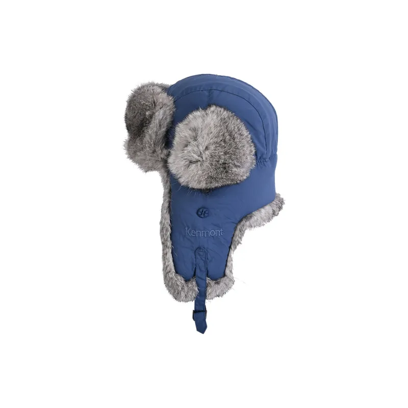 KENMONT Rabbit Fur Blend Trapper Hats Men's-6