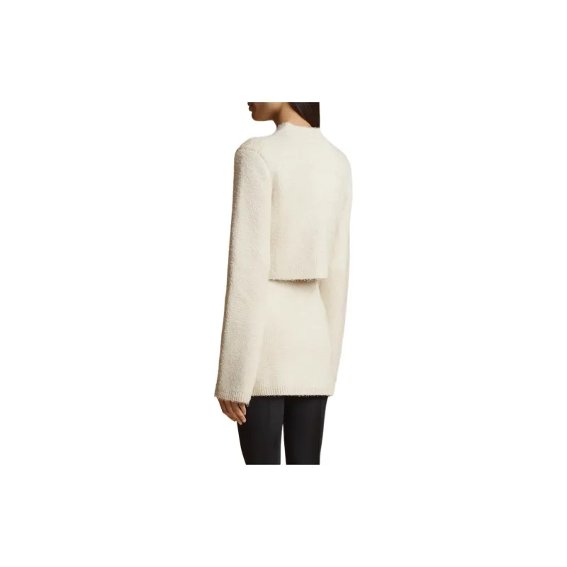 KHAITE Ello Buttoned Cropped Jacket-2
