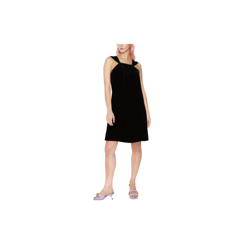 MOSCHINO Sleeveless Shift Mini Dress-1