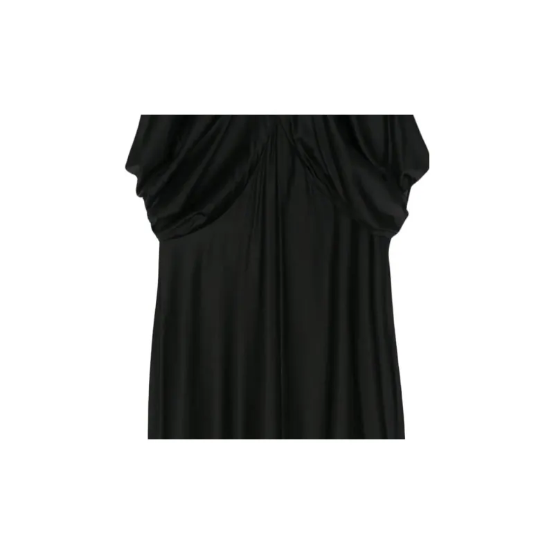 Paco Rabanne Gather Detailed Midi Dress-2