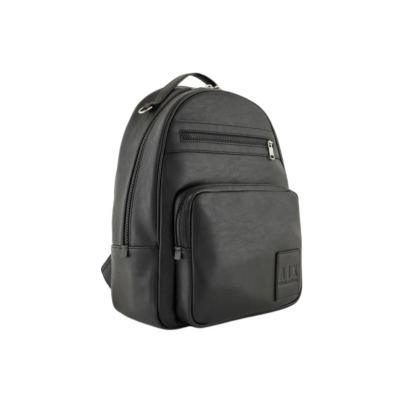 ARMANI EXCHANGEAE Polyester Backpack Men's Black-1