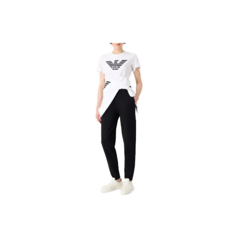 EMPORIO ARMANI Logo Printed Crewneck T-Shirt-1