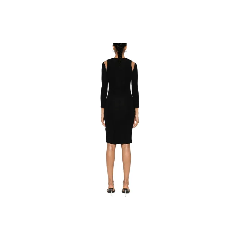 DSQUARED 2 Jersey V Neck Dress-2