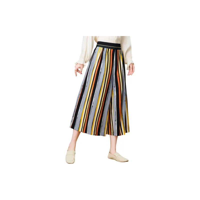 FENHONGMALI Casual Pants Women's Black-3
