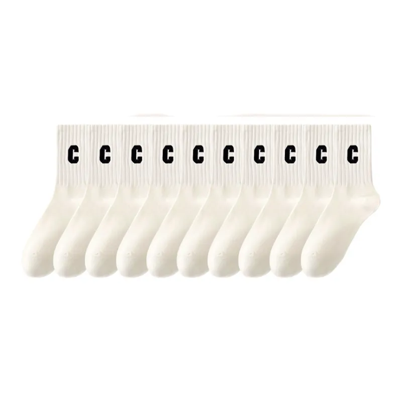 Lan Miao Mid Calf Socks Women's 10 Pack-7