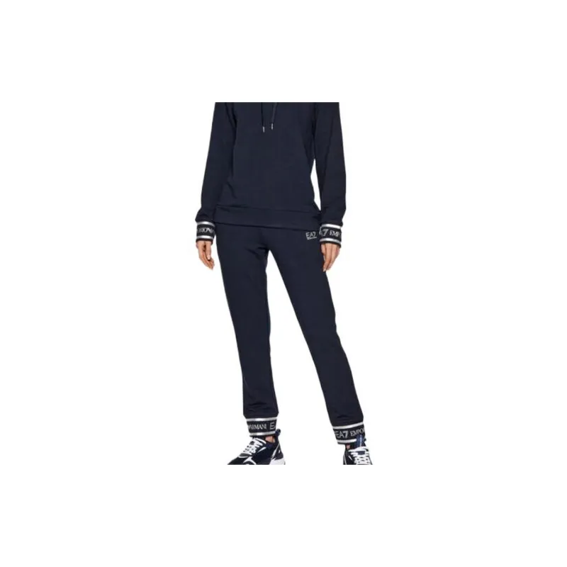 EMPORIO ARMANI EA7 SS22 Sweatshirt Set Women's Marine Blue-5