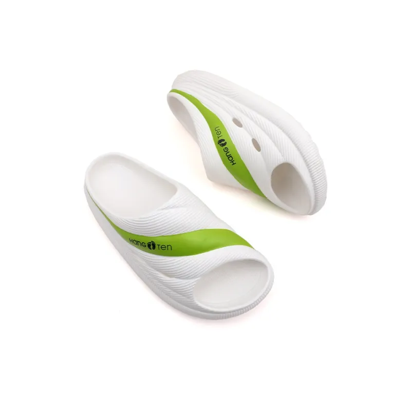 HANG TEN Slide Slippers Men Khaki/Black Orange/White Green/Black/Black Green-16