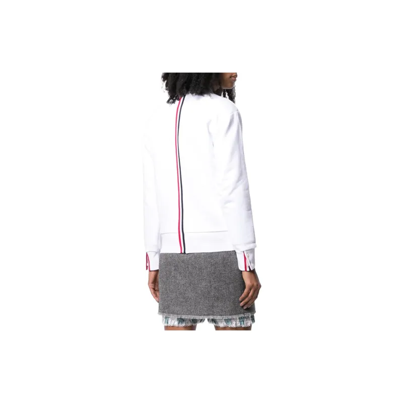 THOM BROWNE RWB Striped Crewneck Sweatshirt-2