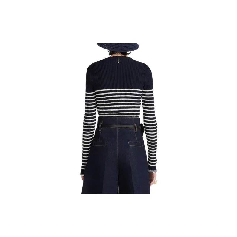 DIOR FW22 Knitwear Women's Marine Blue-3