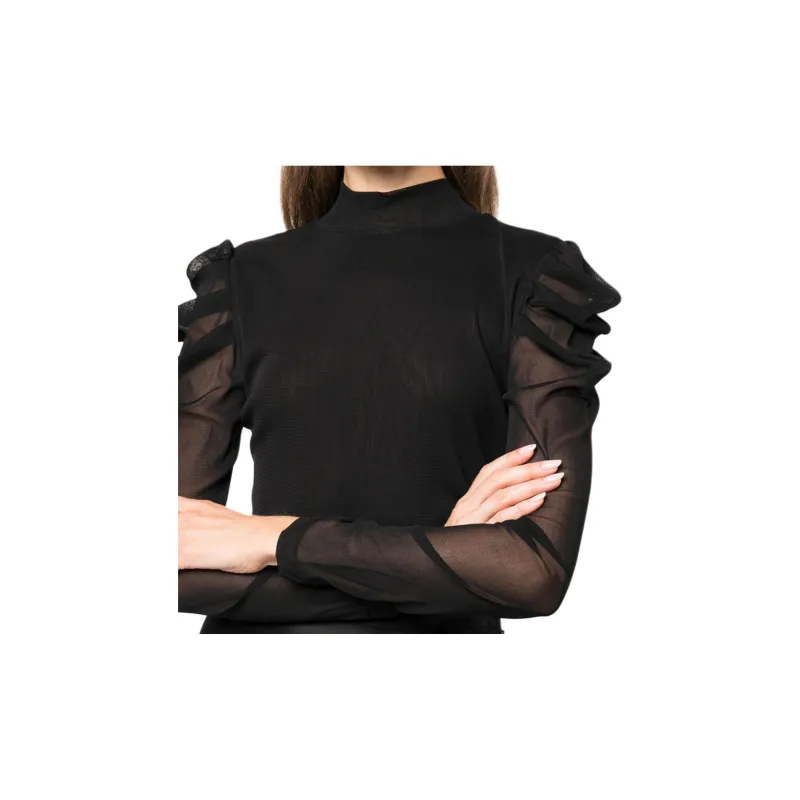 DVF Diane Von Furstenberg T-Shirt Women's Black-3