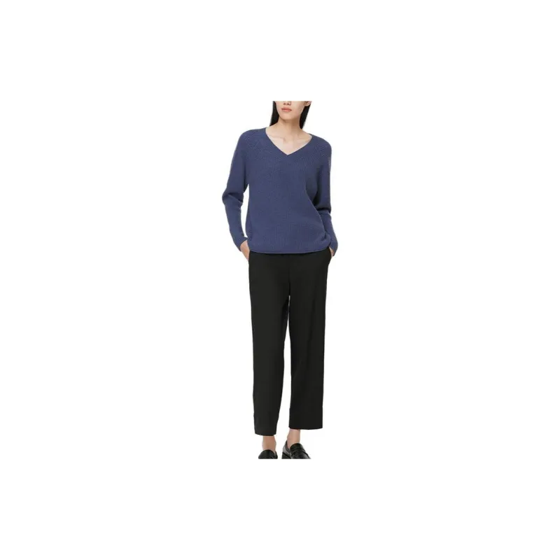 CLUB MONACO Cashmere Sweater Women's Blue-1