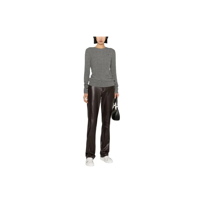 Polo Ralph Lauren Pony Embroidered Cable Knit Jumper-3