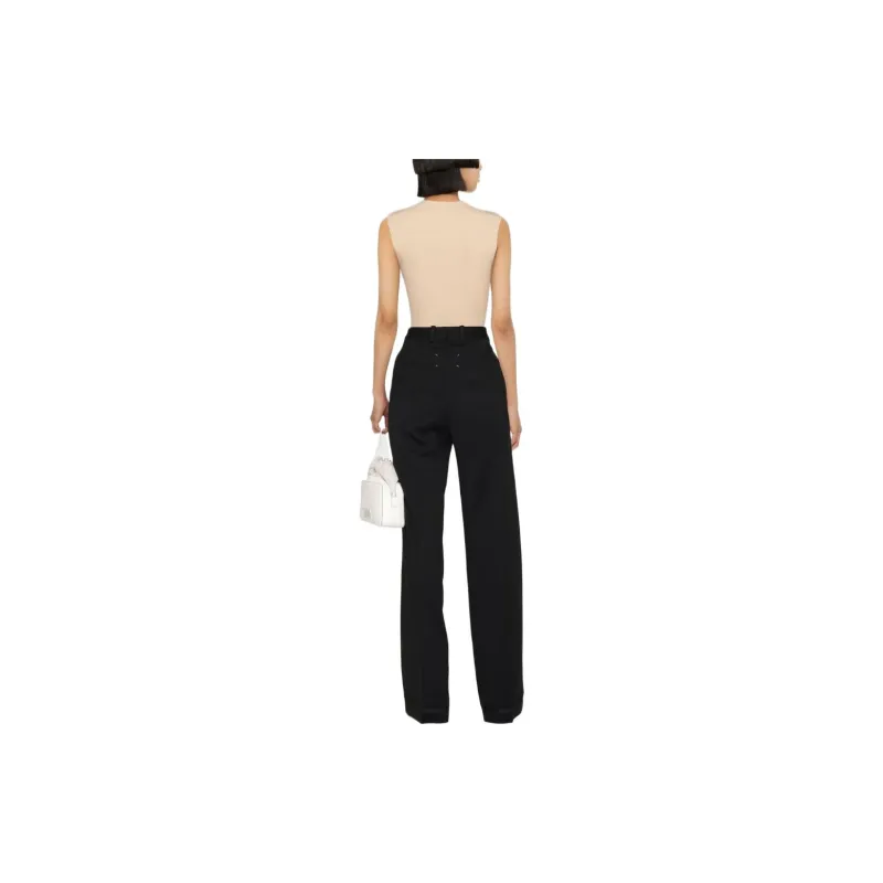 Maison Margiela Milano Rib Flared Trousers-3