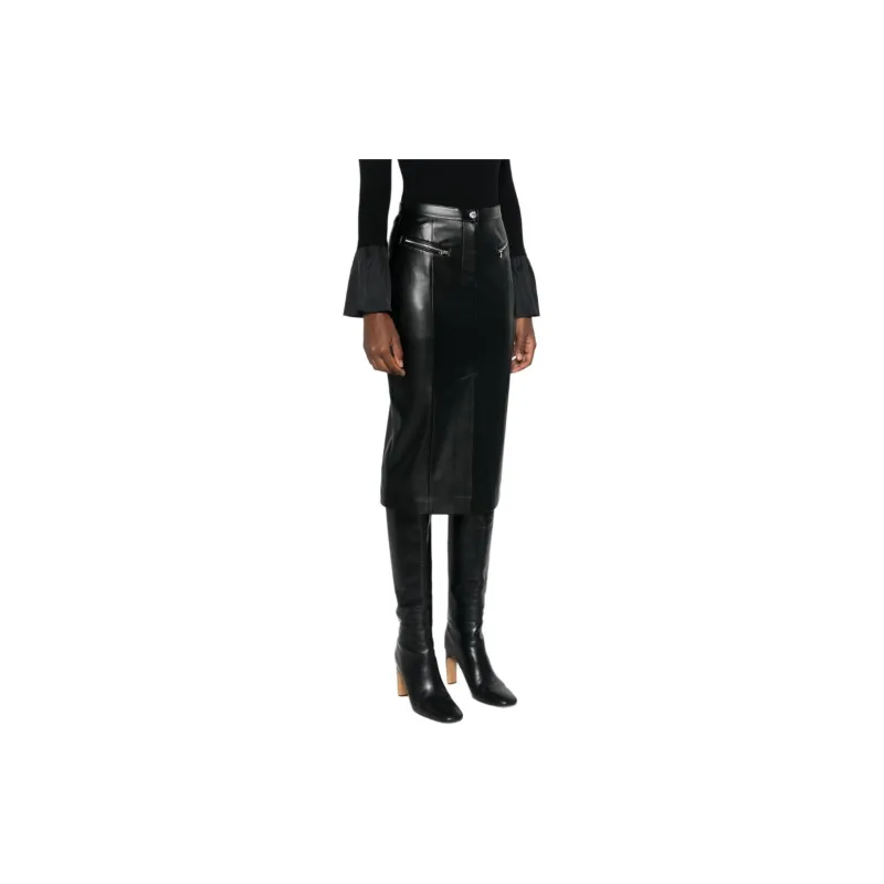 Patrizia Pepe Faux leather Pencil Skirt-3