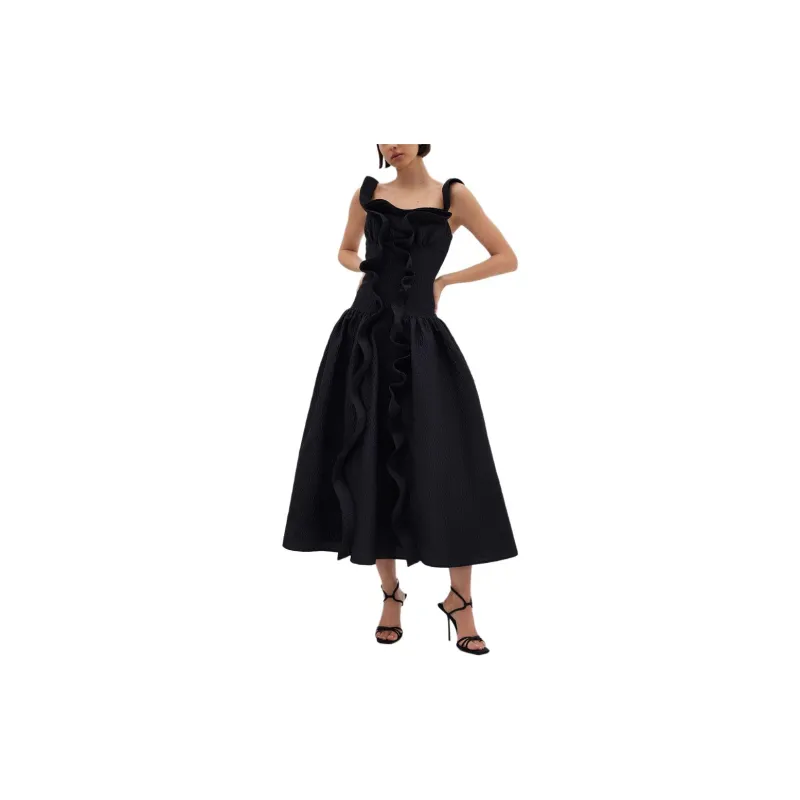 RACHEL GILBERT Sana Ruffle-detail Dress-1