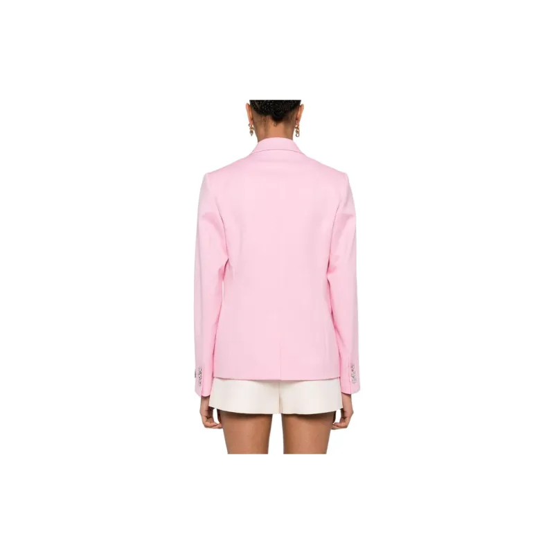 VERSACE Single breasted Virgin Wool Blazer-2