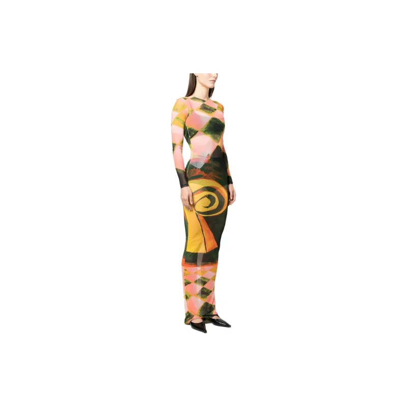 LOUISA BALLOU Long-Sleeved Dresses Women's Multicolor-3