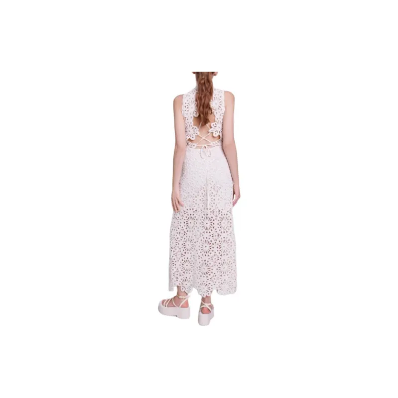 Maje Sleeveless Dress Women's Light Umber-2