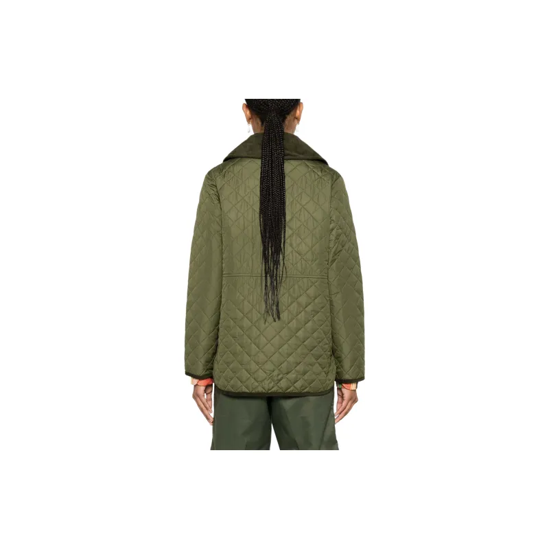 BARBOUR SS24 Jackets Coats Women's Olive Green-3