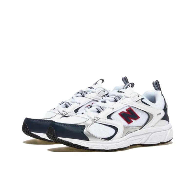New Balance 408 Anti Slip Wear Resistant Low Top Casual Shoes Unisex White-1