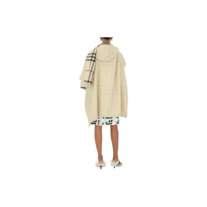 Burberry EKD-embroidered Cashmere Cape-4