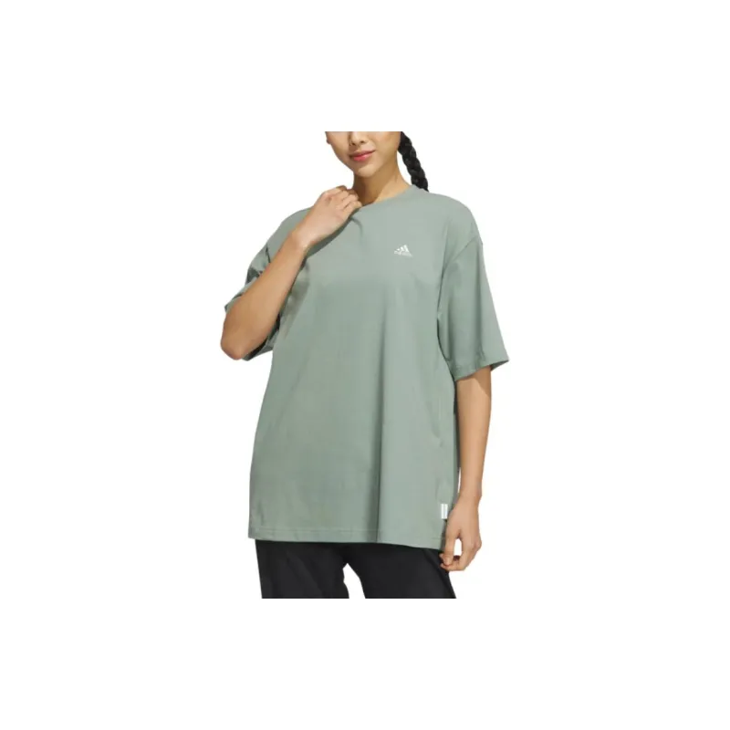 Adidas T Shirt Women's Dusty Green-1
