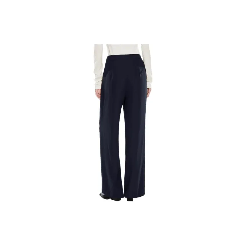 COVERINS Casual Pants Women's Navy Blue-3