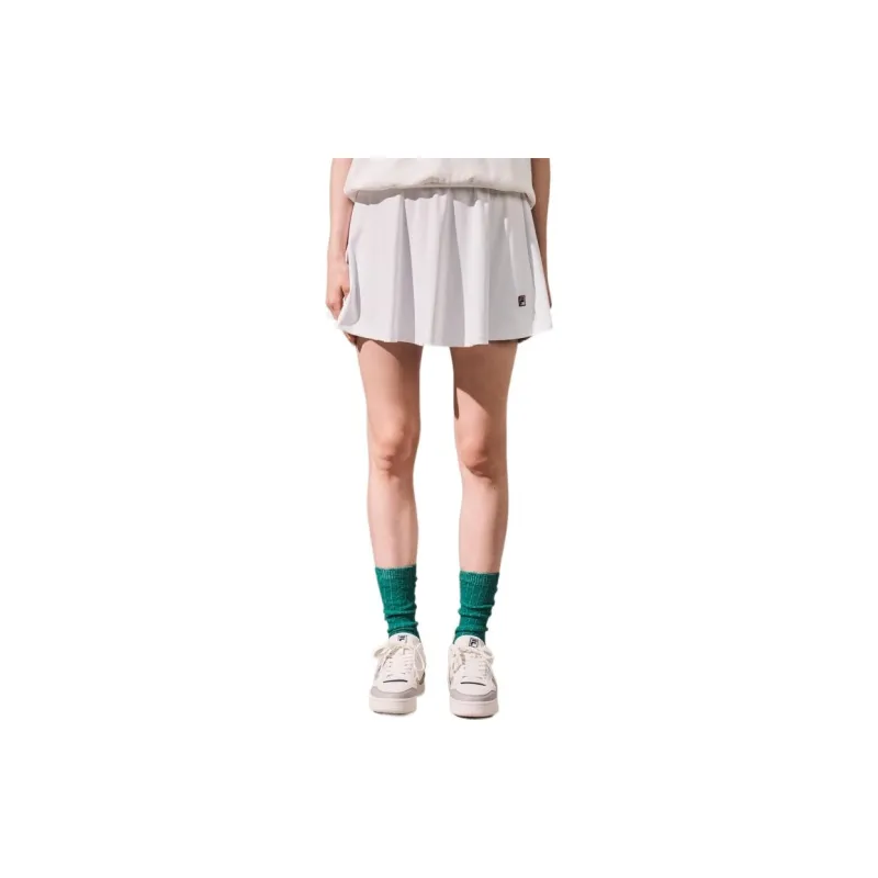 FILA Casual Short Skirts Women's White-3