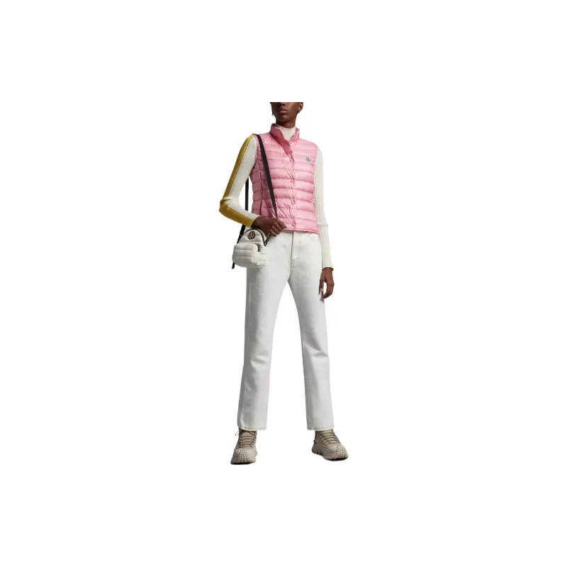 Moncler Liane Series SS23 Vest Women's Pink-1