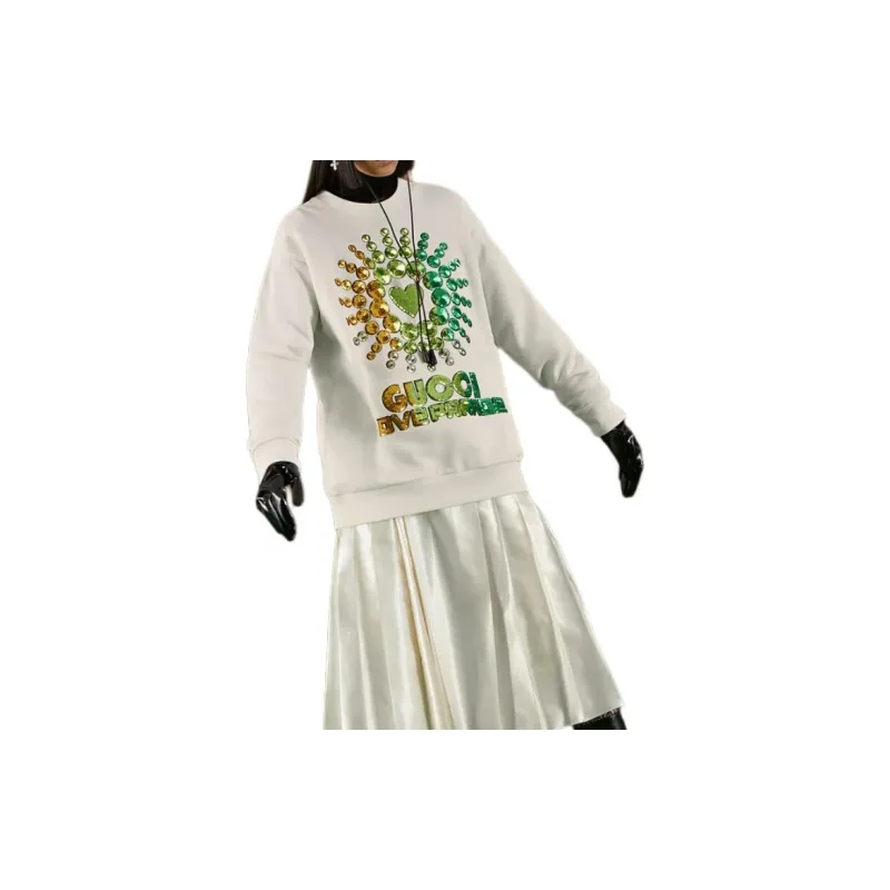 GUCCI Sweatshirts Women's White-3