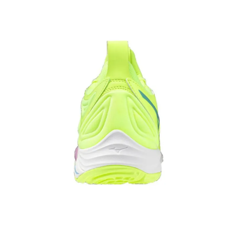 Wave Momentum Mizuno 3 'Neo Lime Splish Splash'-3