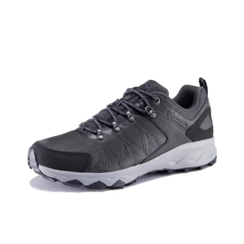 Columbia Peakfreak 2 Cushioned Wear Resistant Water Resistant Support Low Top Trekking Shoes Men's Gray-1