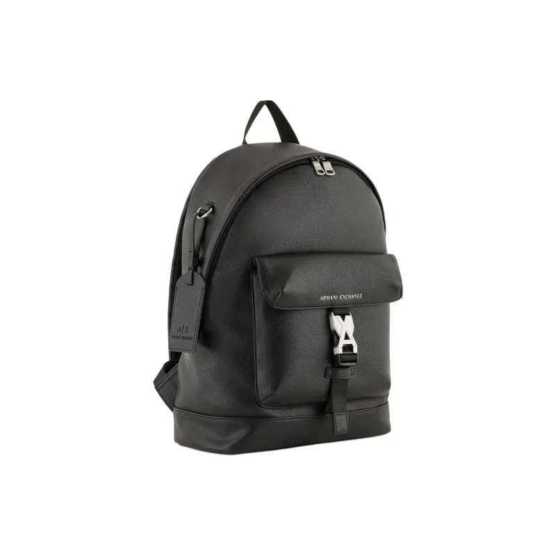 ARMANI EXCHANGEAE Polyester Backpack Men's Black-1