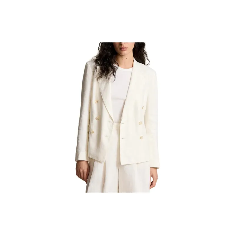 Polo Ralph Lauren Double breasted Linen Blazer-1