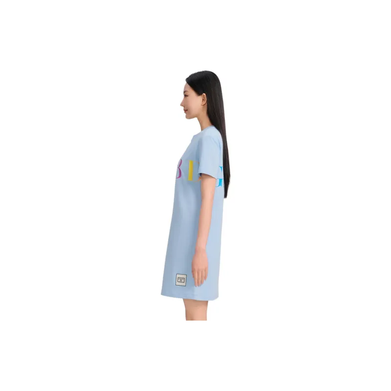 Blood Glitter Short-Sleeved Dresses Women's-4