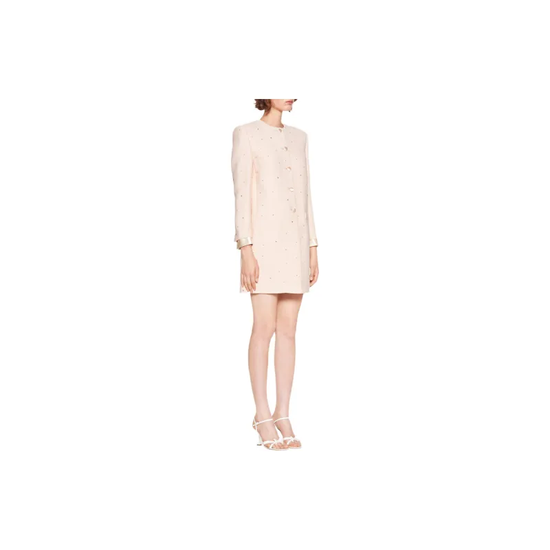 MIU MIU Coats Women's Egg White Stone Color-3