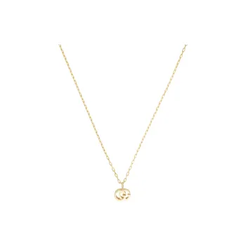 GUCCI GG Running Necklaces Women's Gold